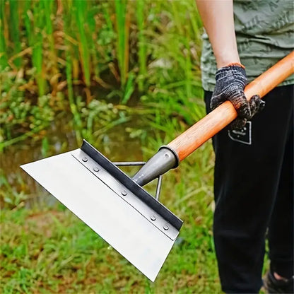 Saw Blade Steel Shovel - 21cm/ 8.27inch, Multifunctional Garden Shovel, Snow Shovel, Household Cleaning Shovel, Outdoor Garden Cleaning Shovel, Handleless, Stainless Steel, Yard Weeding Tool Shovel