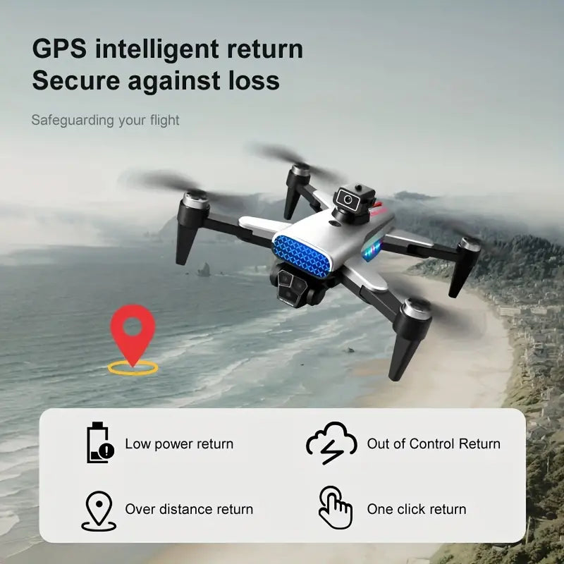 GPS Drone with 4K Camera for Adults Beginners, Super Long Flight Time, Optical Stream, 5G FPV RC Transmission