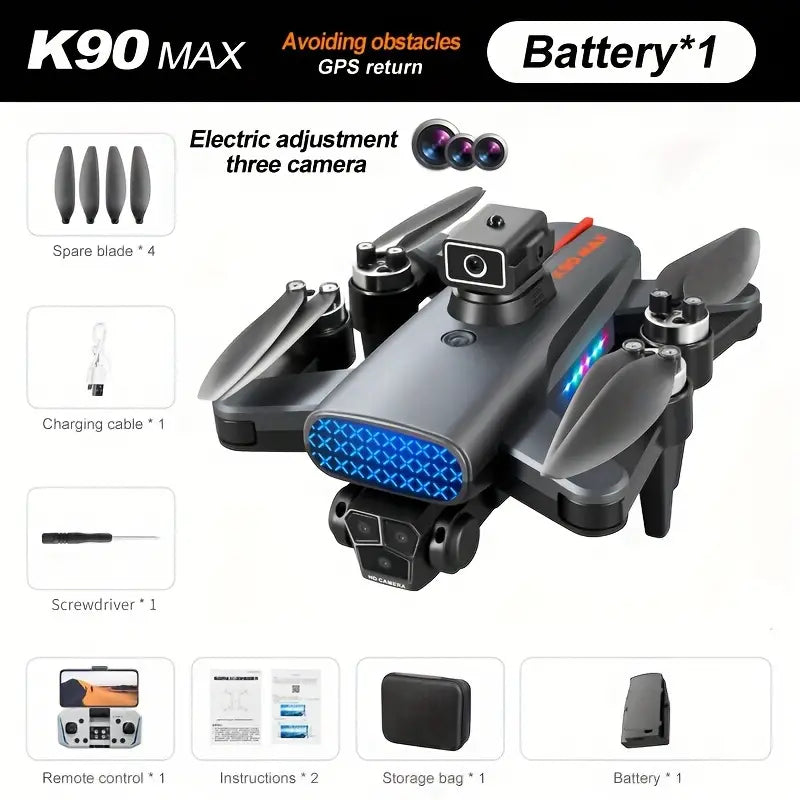 GPS Drone with 4K Camera for Adults Beginners, Super Long Flight Time, Optical Stream, 5G FPV RC Transmission