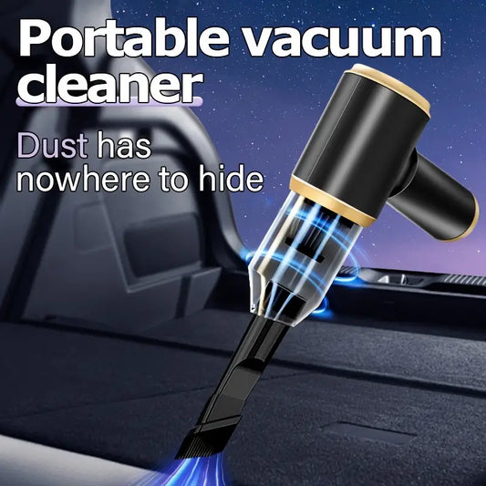 Blow and Suction Multi-function Cordless Handheld Vacuum Cleaner, Computer Cleaning, Small Car Vacuum Cleaner, Home, Office, Pet Hair Cleaning When Traveling, Many Accessories